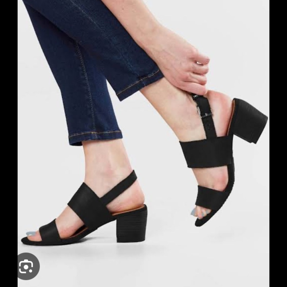 Toms Heeled Sandals Poppy Size 10